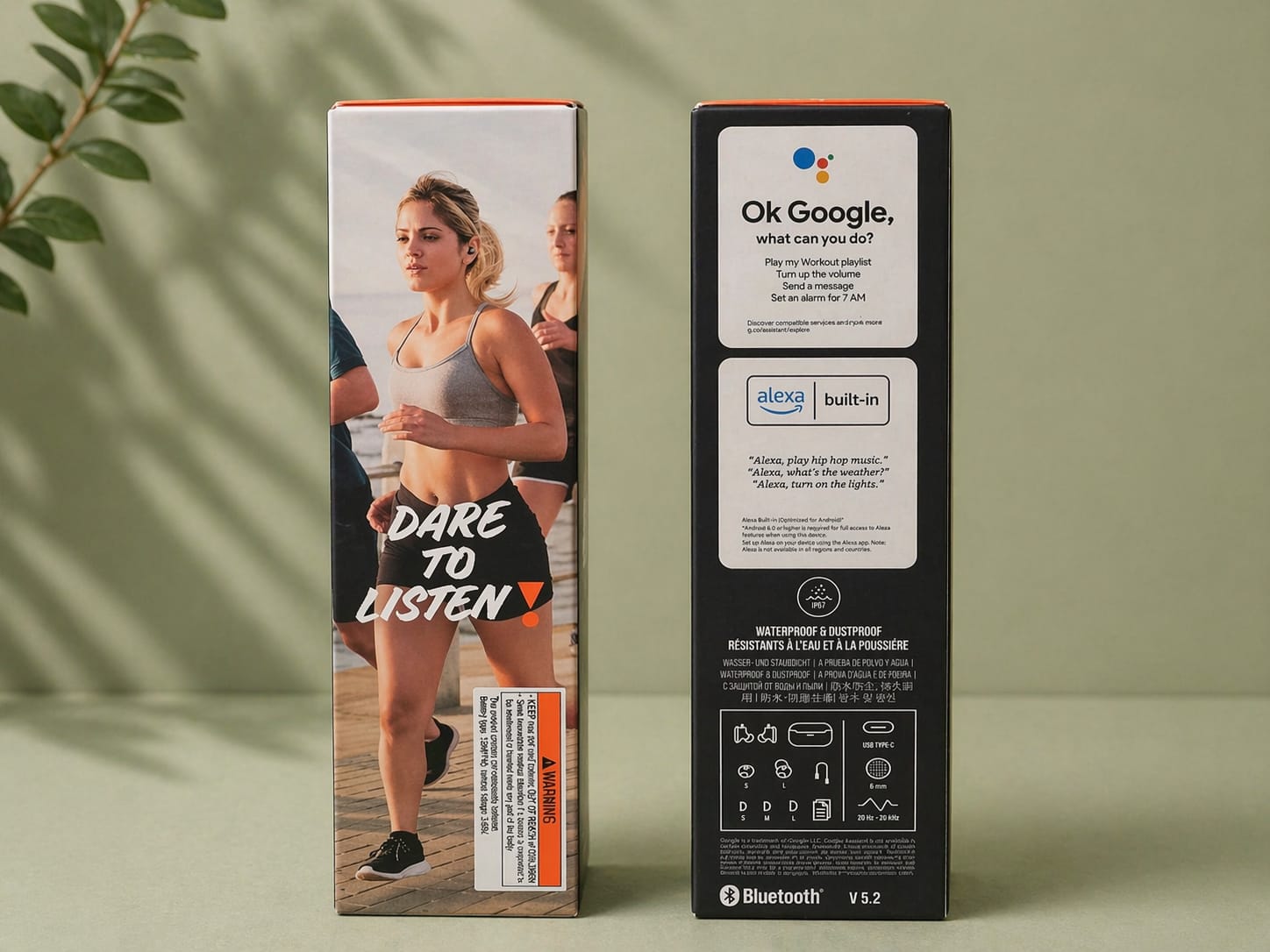 JBL Endurance Race TWS Wireless Earbuds – Waterproof, 30H Battery, Bluetooth